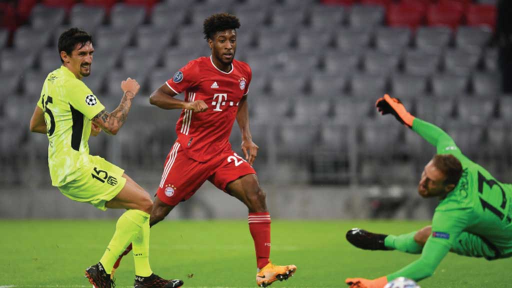 Bayern debutó con goleada ante el Atlético de Madrid