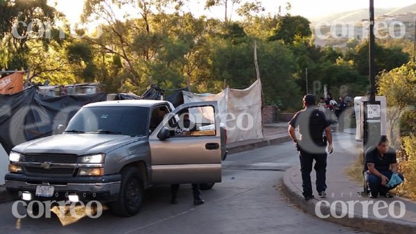 Balacera y persecución entre civiles y policías en Guanajuato capital