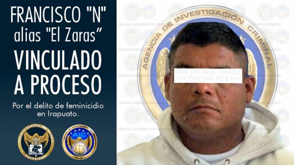 Vinculan a proceso a ‘El Zaras’ por el feminicidio de su ex pareja