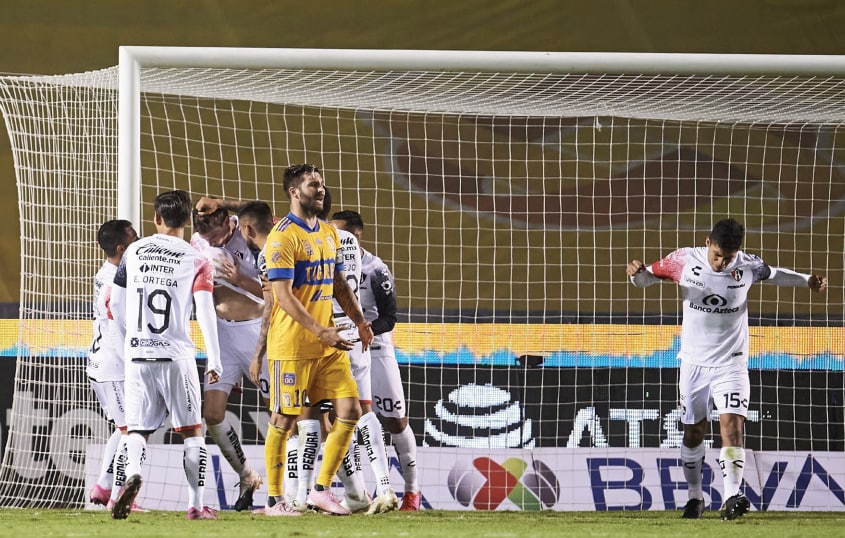 Atlas empata a Tigres y lo manda al repechaje