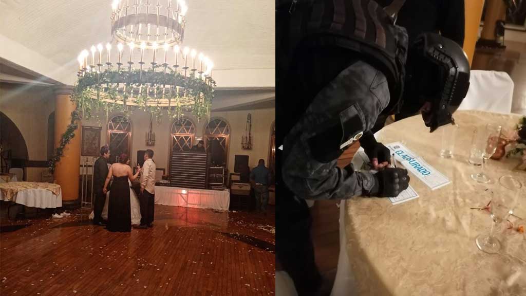 Clausuran boda en la Capital por no cumplir con las medidas sanitarias