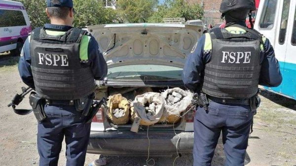 Detienen a supuesto lupio con más de 150 kilos de mineral ilegal