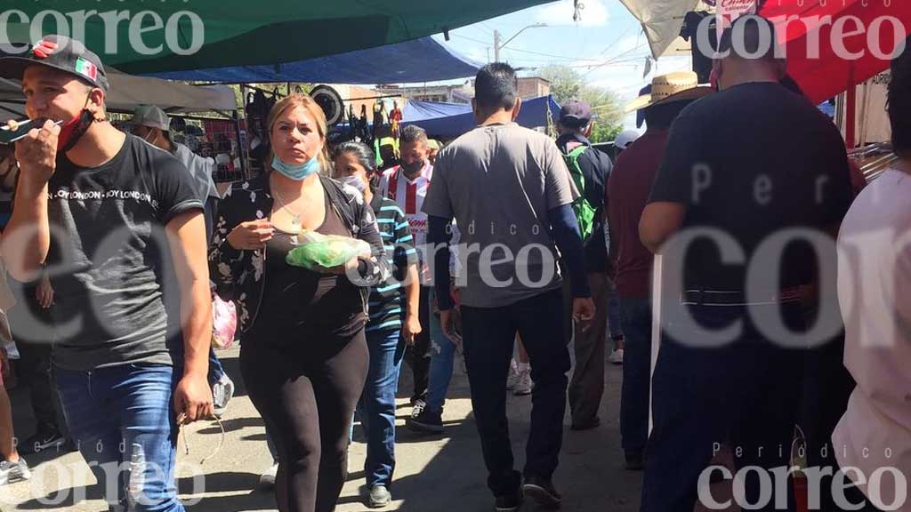 Suspenden el tianguis de La Lagunilla por violar las medidas sanitarias