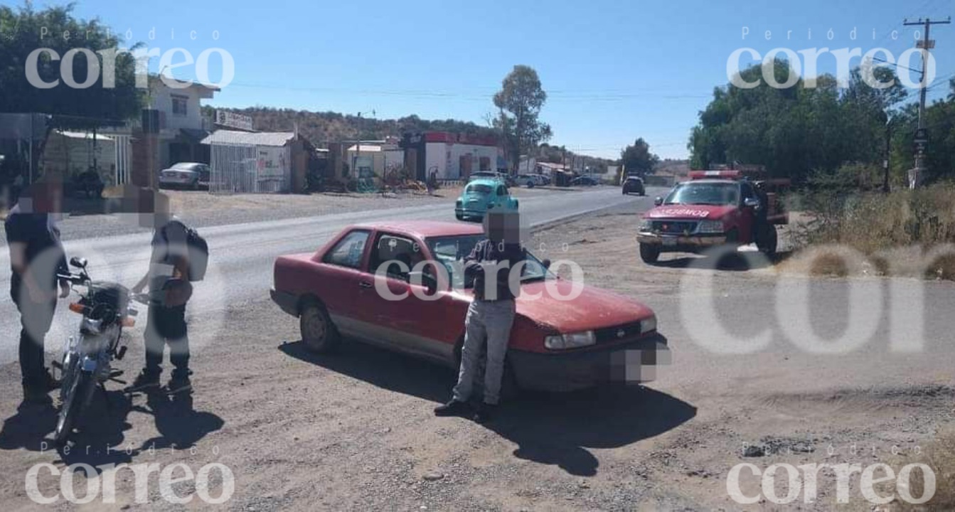 Solo daños materiales dejo un accidente sobre carretera