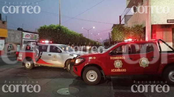 Cierran calles de Acámbaro tras reporte de cables caídos