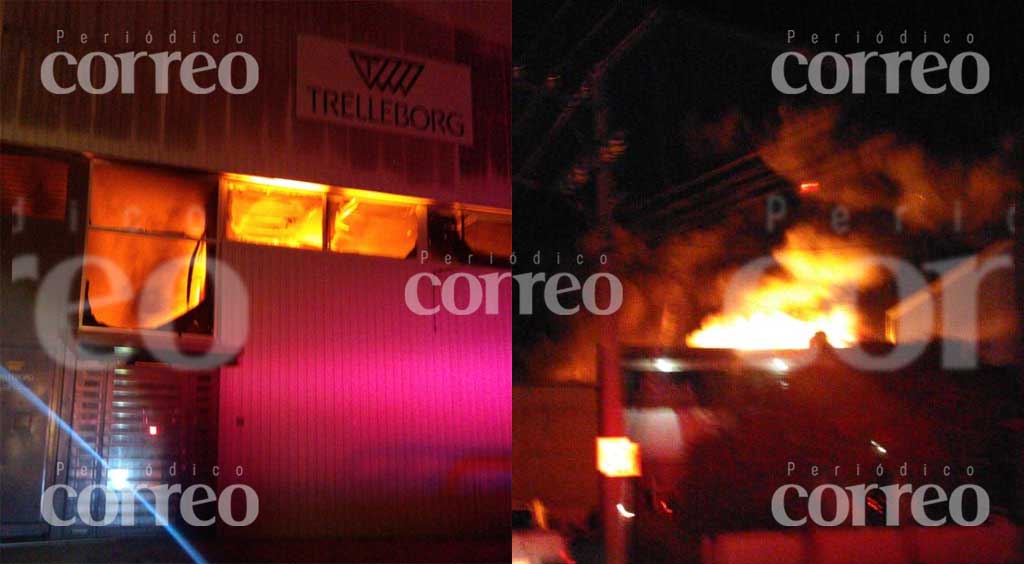 Explota bodega en Parque Industrial Logistics y causa un gran incendio