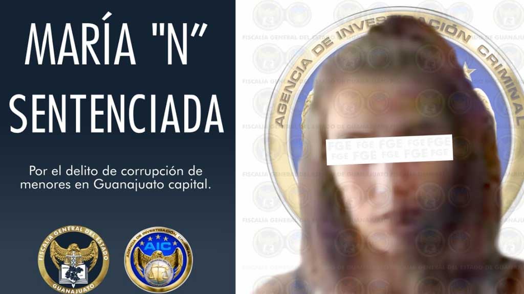 Sentencian a mujer por corrupción de menores en la Capital