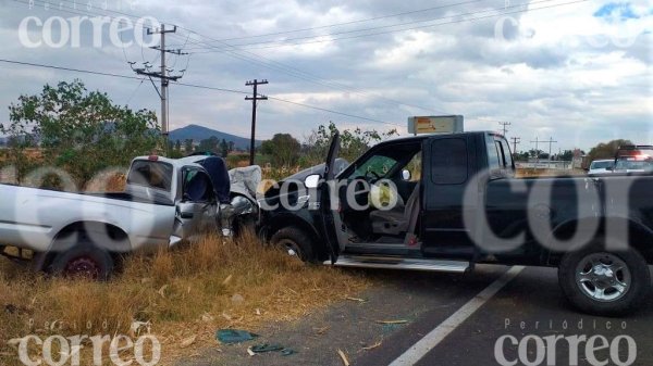 Violento choque deja un anciano sin vida y tres heridos