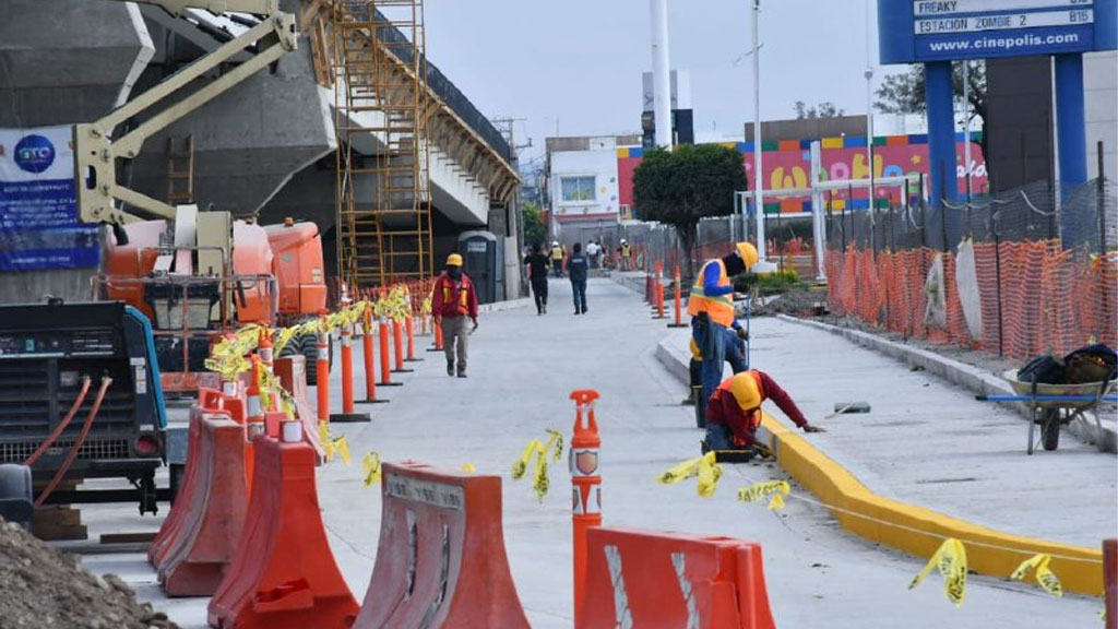 Alcalde informa avances del puente vehicular de Cibeles