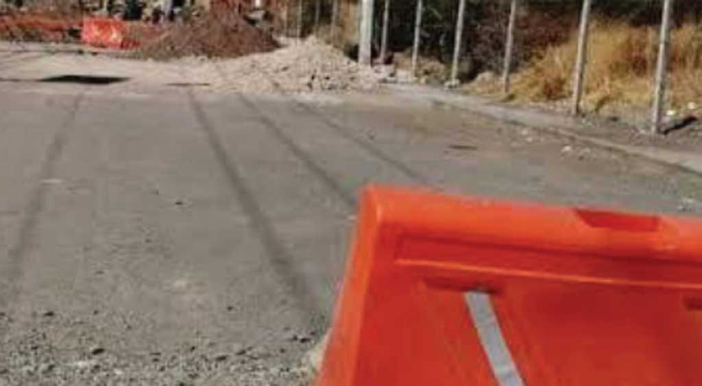 En recta final obras de avenida Santa Fe; en un mes la abrirán