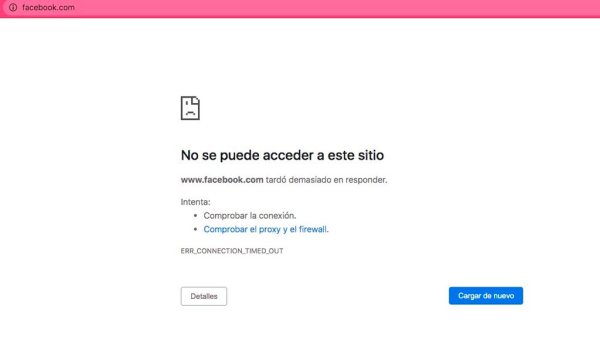 Usuarios de Facebook y Whatsapp reportan fallas a nivel mundial