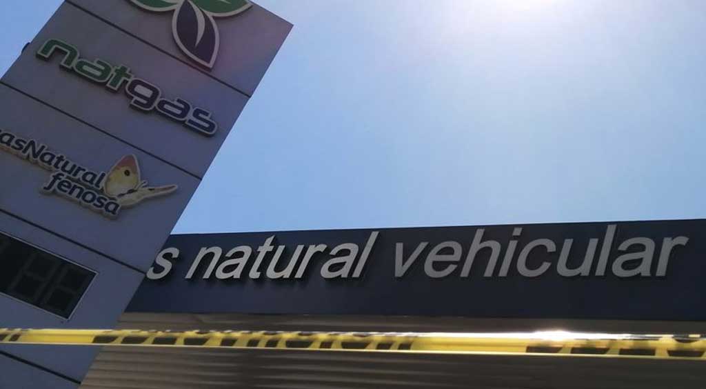 Detienen el servicio en estación de gas natural