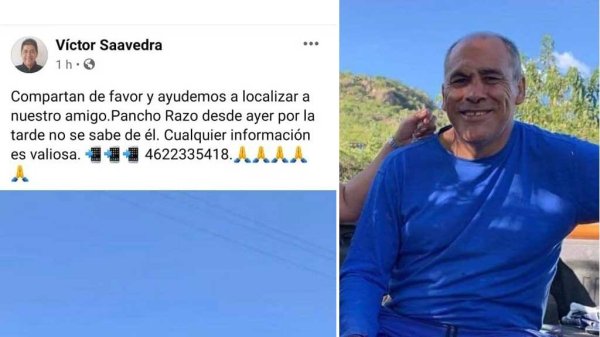 Desaparece padre del futbolista Luis Salvador Razo