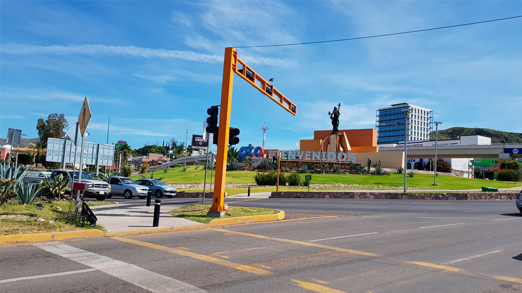 Glorieta Santa Fe fue el punto con más accidentes en la Capital en 2020