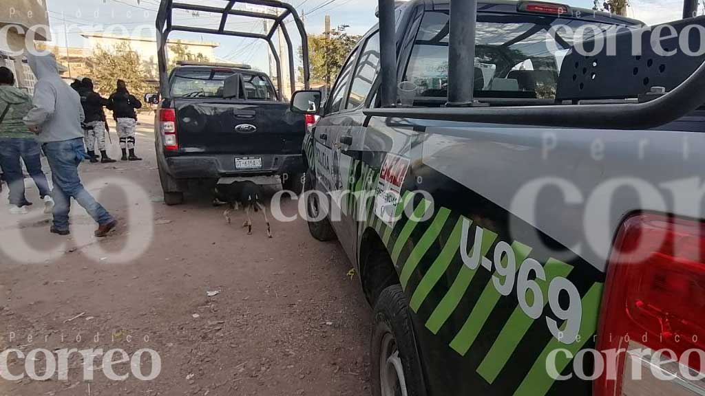 Ataque armado en Valtierrilla dejó a dos hombres lesionados