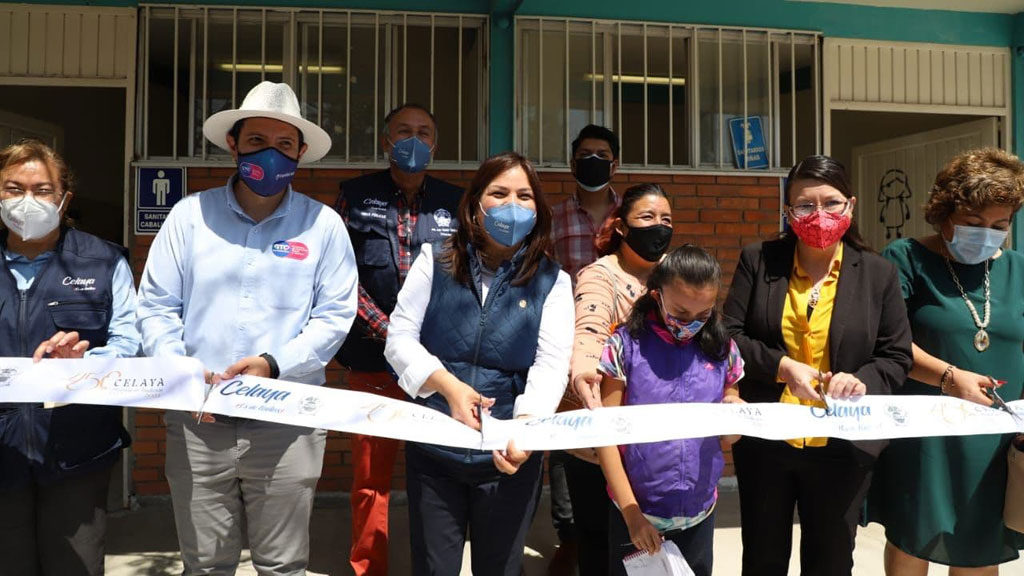 Inauguran calle en la Lindavista y baños en el CAM ‘Henry Wallon’