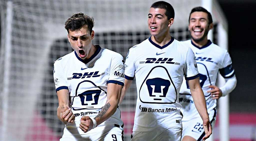 Pumas se quita la mala racha y derrota al Santos