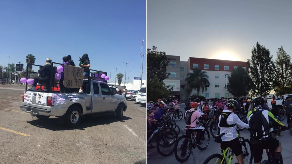 Salen mujeres a las calles de Irapuato alzando la voz por justicia