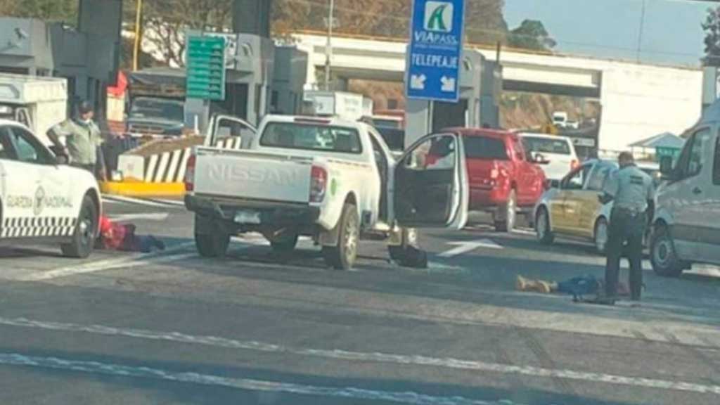 Robo desata tiroteo entre delincuentes y la Guardia Nacional; hay un muerto