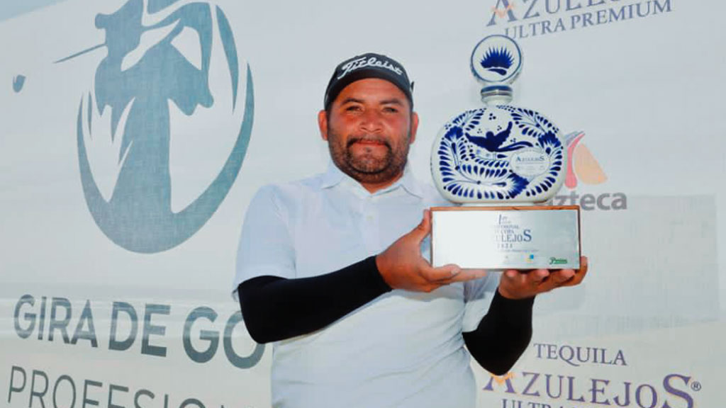 Golfista irapuatense, ‘Camarón’ Rodríguez, logra el bicampeonato