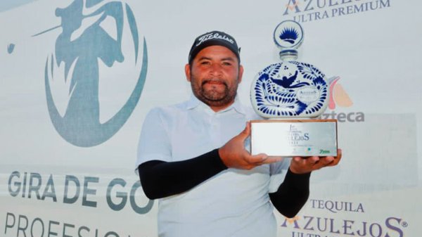 Golfista irapuatense, ‘Camarón’ Rodríguez, logra el bicampeonato