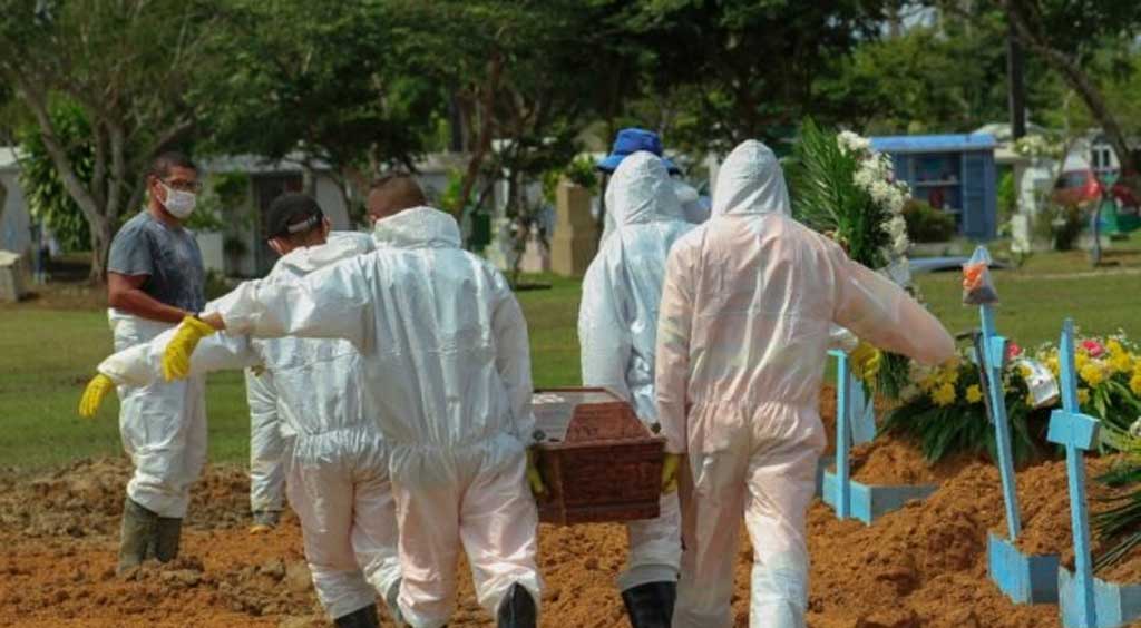 Brasil tiene nuevo récord de muertes de Covid