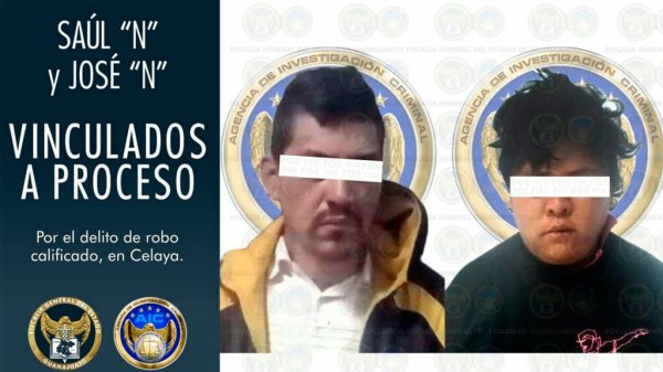 Ladrones son vinculados a proceso tras robar abarrotera en Celaya