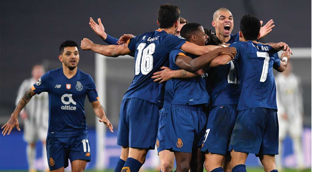 Porto logra la hazaña y derrota a la Juventus