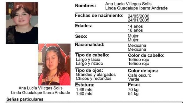 Activan Alerta Amber por la desaparición de dos jovencitas irapuatenses