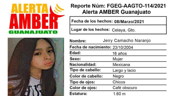 Jeiry salió de su casa el Día Internacional de la Mujer y nadie la ha vuelto a ver