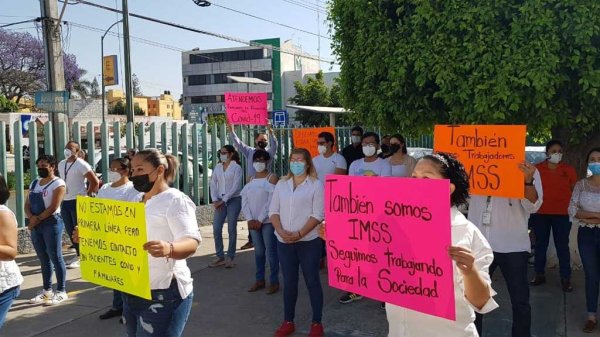 Personal médico de Irapuato exige ser vacunado; “no queremos ser estadística”