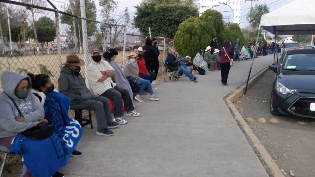 Monjas y extranjeros espera de la vacuna Covid para familiares en ‘San Pancho’