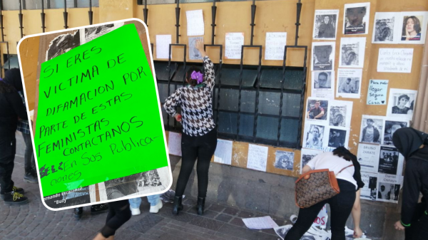 Madres de presuntos violadores los defienden tras protestas del 8M