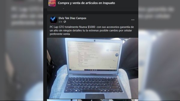 Venden en redes sociales computadoras que les regaló el gobierno