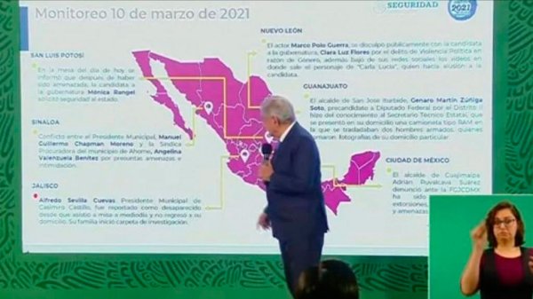 AMLO insiste en proteger a candidatos por casos como el del alcalde en San José Iturbide