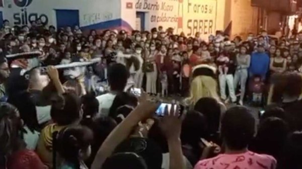 En plena pandemia, realizan festejos religiosos a lo grande en Silao