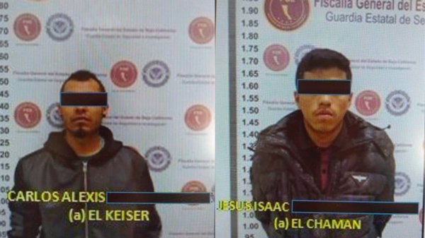 Capturan a ‘El Keiser’ y ‘El Chaman’ en Tijuana por homicidio y feminicidio cometidos en GTO