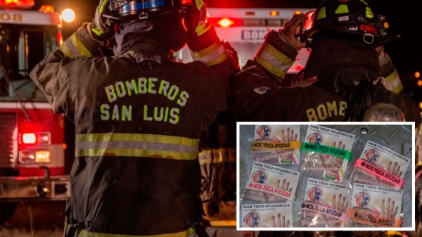 ‘Nos toca ayudar’: Con venta de pulseras apoyan a construcción de nueva estación de Bomberos