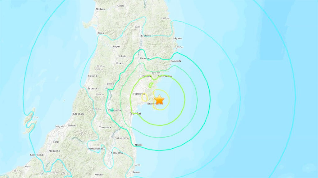 Emiten alerta de Tsunami tras terremoto 7.2 en Japón