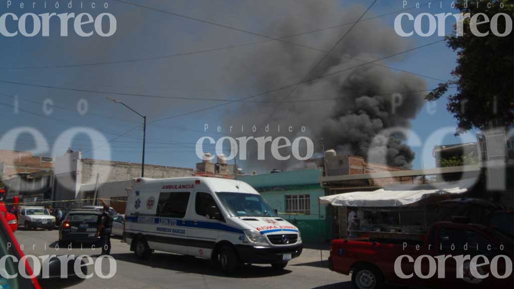 Más de 600 personas evacuadas y daños materiales fue el saldo de un fuerte incendio en León