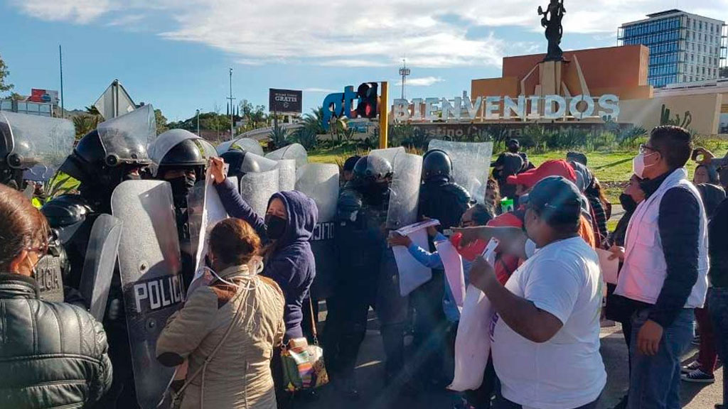 Definen protocolos para que policías estatales intervengan en protestas