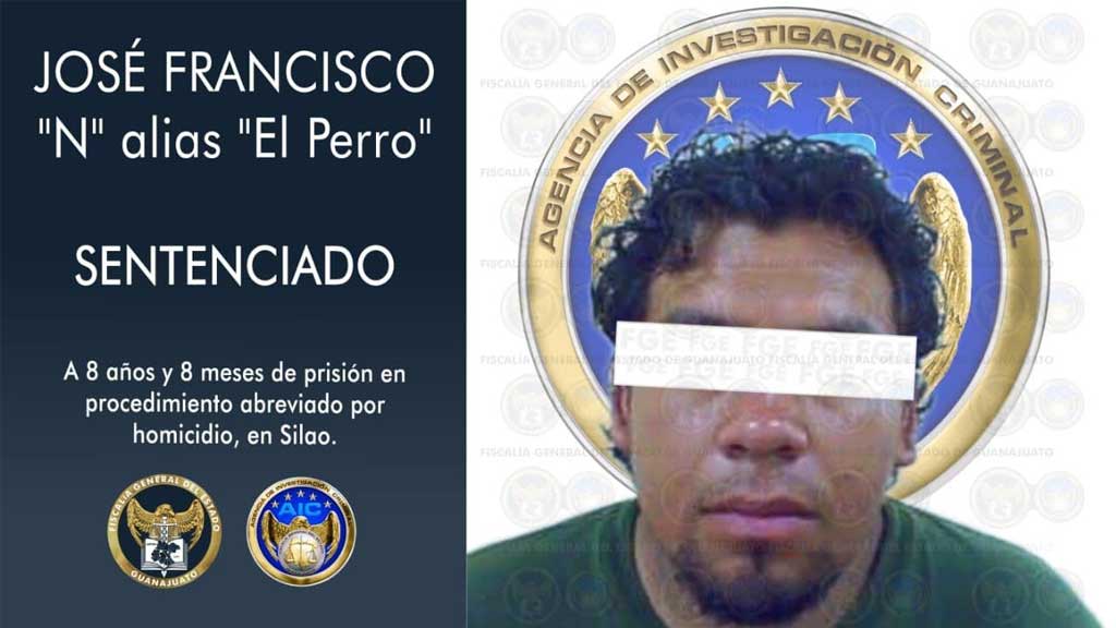 Sentencian a más de 8 años de prisión a homicida de Silao