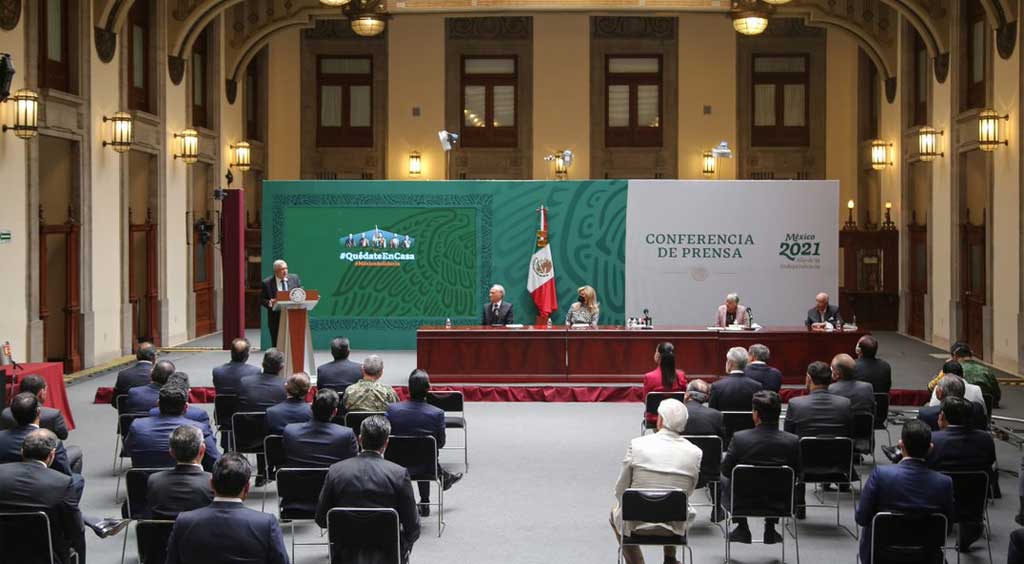 AMLO y gobernadores firman el Acuerdo Nacional por la Democracia