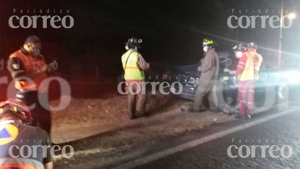 Automovilista queda lesionado tras chocar y matar a un caballo