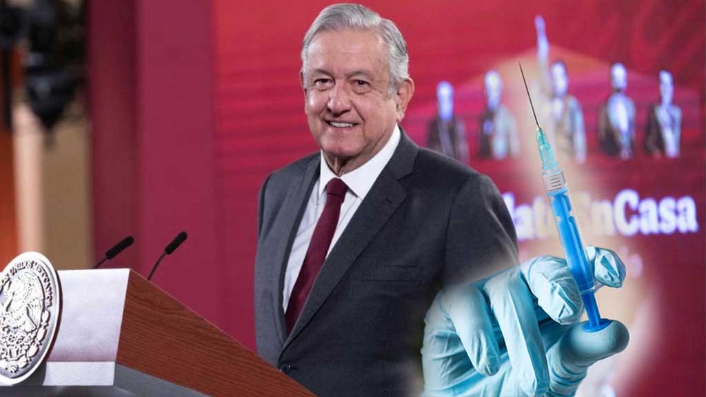 Afirma AMLO que no se vacunará en público, “no quiero que se haga espectáculo”