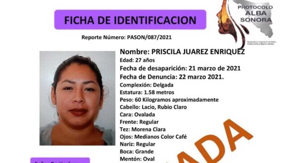 Priscila hizo una cita con un hombre en Tinder; la encuentran muerta días después