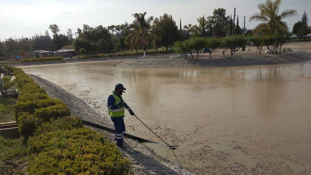 Tras más de 20 años, finalmente limpian el lago del Parque Xochipilli