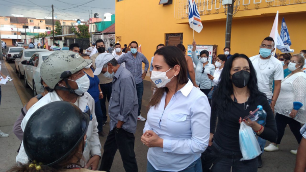 “Ser cercanos a la gente, es lo que la gente espera”, Lorena Alfaro en su visita a Los príncipes