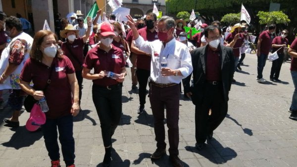 Acusan morenistas en Celaya que en el partido “hay mano Prieta”