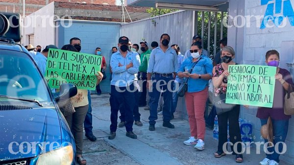 Empleados de Telmex reanudan lucha por salario digno y mejores condiciones